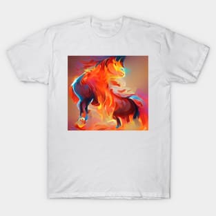 Fiery Horse T-Shirt